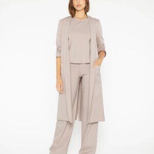 Ripley Rader Set Women's Small/2 Rose/Pink-  Pants- Extended Top- Smoking Jacket